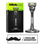 Gillette Labs Men's Razor + 1 Razor Blade Refill, with Exfoliating Bar, with Premium Magnetic Stand, Open box - £9.48 @ Amazon warehouse