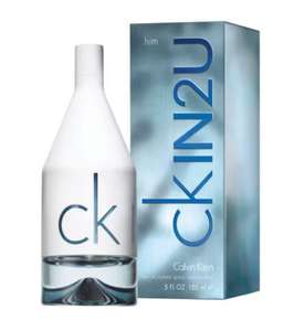 Calvin Klein CKIN2U Eau de Toilette for Him 150ml OR Calvin Klein CKIN2U Eau de Toilette for Her 150ml (10% off for students) + Free C&C