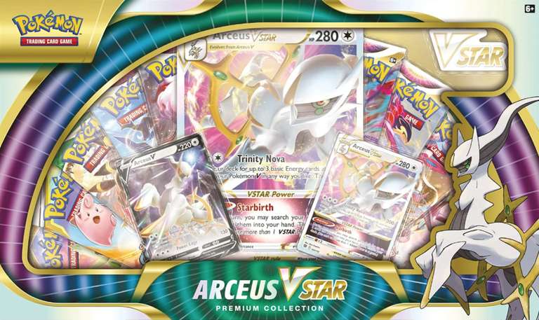 Pokemon TCG flash sale @ Chaos Cards eg. Arceus VStar Premium Collection Box £36.95, Scarlet & Violet Base Set: Elite Trainer Box £38.95