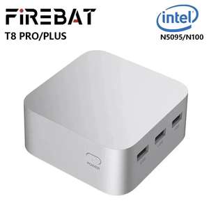 FIREBAT T8 Plus Mini PC, Intel N100 16+512GB, 3-display, RJ45x2, WiFi-5, BT4.2 - using store code @ Factory Direct Collected Store