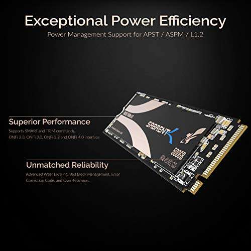 Sabrent 500GB Rocket Nvme PCIe 4.0 M.2 2280 Internal SSD £48.99 Dispatches from Amazon Sold by Store4Memory