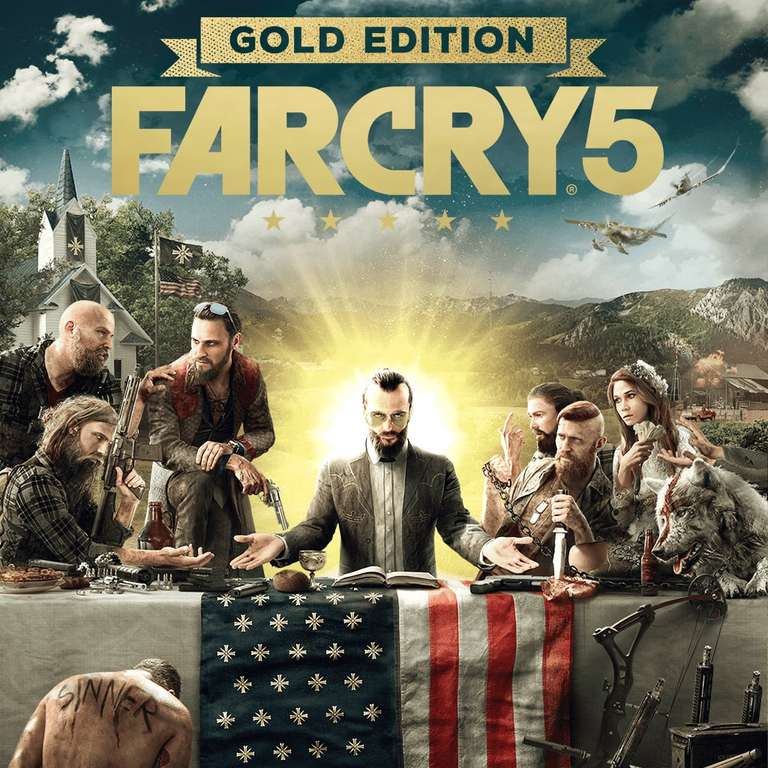 [PS4] Far Cry 5 Gold Edition (with all DLCs), includes Far Cry 3 Classic Edition (with all DLCs) - PEGI 18 - £9.74 @ Playstation Store