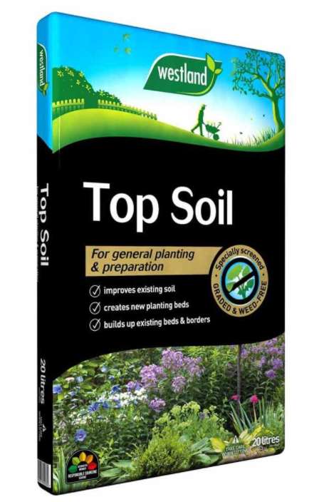 4 for £10 - Westland Top Soil 20L 
