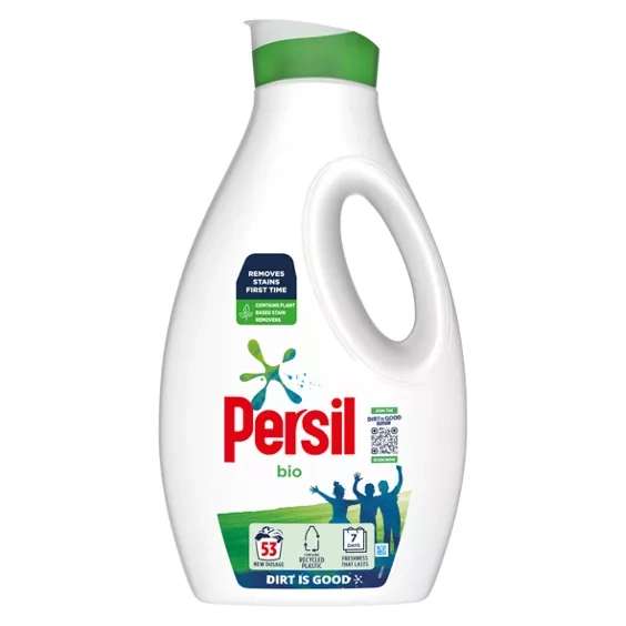 Persil Bio Laundry Washing Liquid Detergent 53 Wash £8 (+ get £2 in your cashpot with Asda rewards) @ Asda