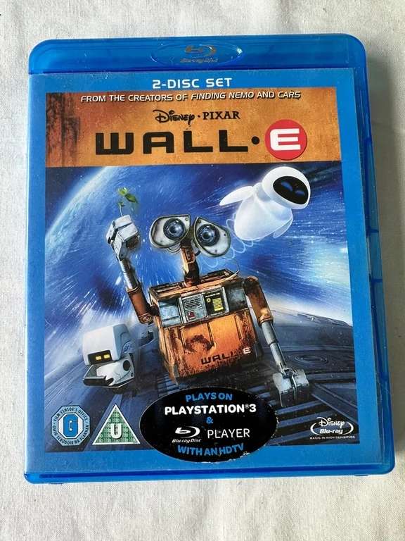 WALL E Blu Ray Used £1 (Free Click & Collect) @ CEX