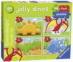 Ravensburger Jolly Dinosaurs My First Jigsaw Puzzles (2, 3, 4 and 5 Piece) £5 @ Amazon