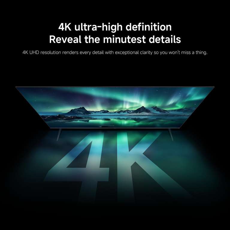 Xiaomi TV F Pro 55 Inch 4K QLED £299 at Amazon | Hotukdeals