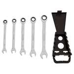 Amazon Basics Ratcheting Wrench Set - SAE, 5-Piece £5.42 with voucher @ Amazon