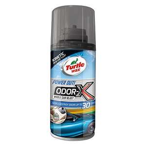 Turtle Wax Odor-X Whole Car Blast - New Car Scent Air Freshener & Odour Remover Car Smoke Bomb - Removes Pet & Smoke Odour - £4.49 @ Amazon