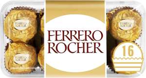 Ferrero Rocher Pralines, Whole Hazelnut , Pack of 16 (200g) £4 @ Amazon