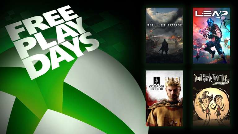 Free Play Days for Xbox Live Gold members - Hell Let Loose, Leap, Crusader Kings III, and Don’t Starve Together