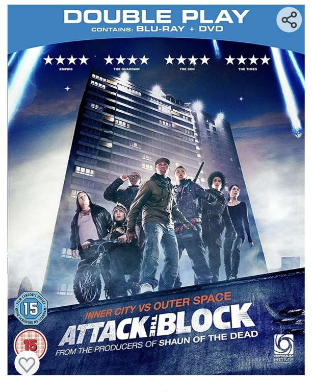 Attack the Block Blu-ray (used)