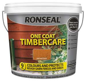 Ronseal One Coat Timbercare various colours £5.99 at Lidl Nottingham