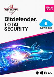 Bitdefender Total Security 2023 |10 Devices | 1 Year Subscription | PC/Mac | Activation Code by Email
