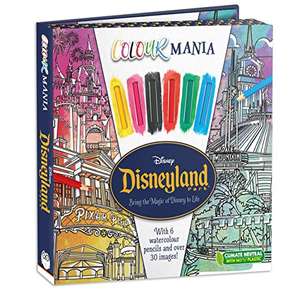 Disney: Disneyland Park (Colouring Book and Pencil Set) £6 @ Amazon