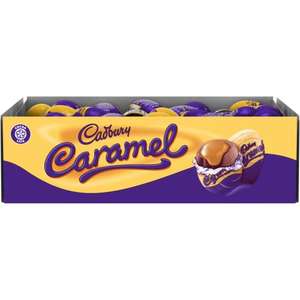 Cadbury Caramel Egg Single (Pack of 48). Easter, Egg Hunt, Thank you Gift, Present, Caramel Filled Chocolate Eggs £20.99 @ Amazon