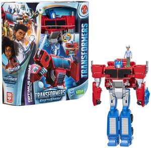 Transformers EarthSpark Spin Changer - Optimus Prime and Robby Malto Figure - with code