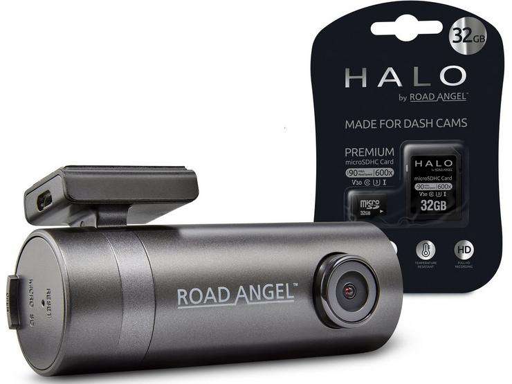 Road Angel Halo Go Full HD 1080p Dash Cam & 32GB Automotive Grade SD Card £64.99 with code @ Halfords
