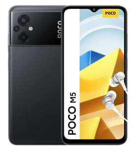 Xiaomi POCO M5 Smartphone - 4GB/64GB, 6.58 Inch 90Hz FHD+ DotDrop Display, 50MP AI triple camera, 5000mAh