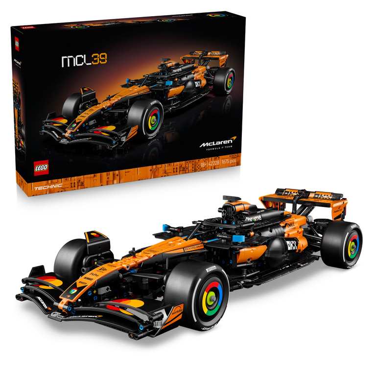 LEGO Technic McLaren MCL39 F1 Car Set 42228 (Discount at Checkout)