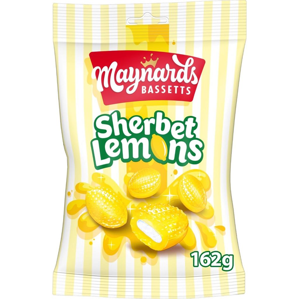 Maynards Bassetts Sherbet Lemons 162g - 95p / 85p S&S