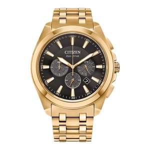 Citizen Peyton Men's Gold Tone Bracelet Watch - £237.15 with code @ Ernest Jones