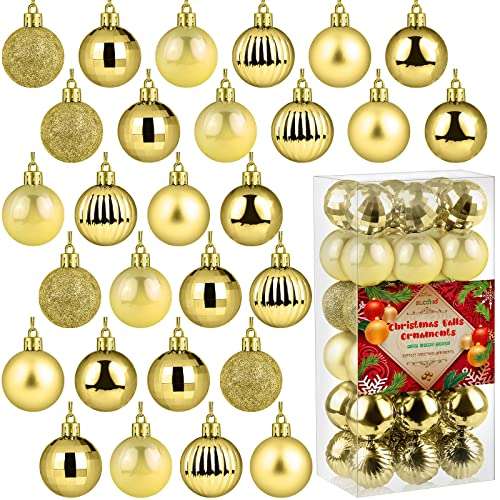 Christmas Tree Baubles £5.99 Sold by Elcoho UK and Fulfilled by Amazon