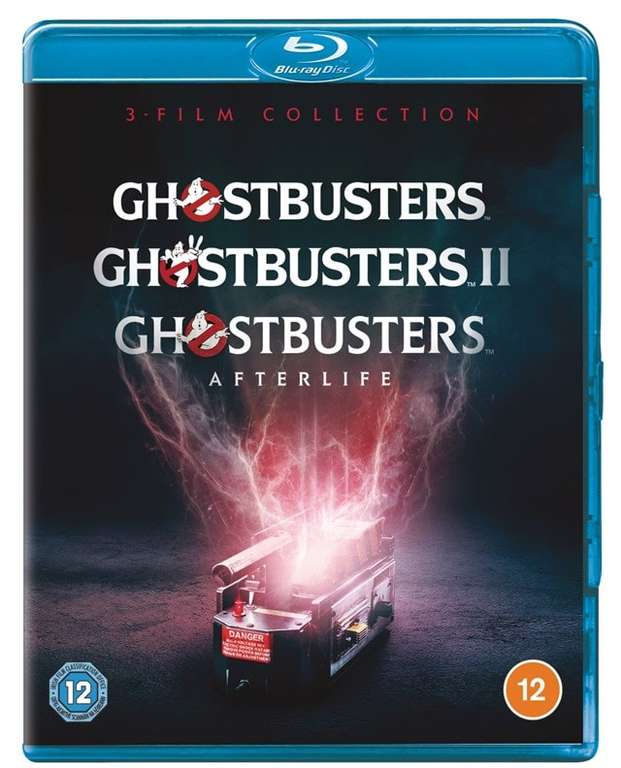 Ghostbusters/Ghostbusters II/Ghostbuters Afterlife Blu Ray (Free Click & Collect)