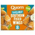 (Quorn Vegan Takeaway) 8 Crunchy Strips 245g/8 Vegan Buffalo Wings 250g/Southern Fried Wings 250g £1.50 Each @ Asda