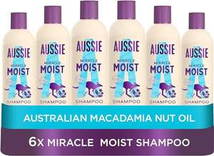 Aussie Miracle Moist Shampoo 300 ml - Pack of 6