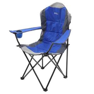 2 x Regatta Kruza Camping Chairs in blue or black for £55 delivered @ Winfields Outdoors