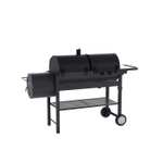 Texas Dual Fuel (Charcoal & 3 Burner Gas) BBQ With Sideburner & Offset Smoker Box £285 Delivered @ Homebase