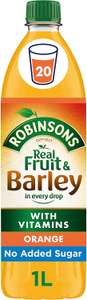 Robinsons Orange Barley 1 litre - £1 instore at Yorkshire Trading