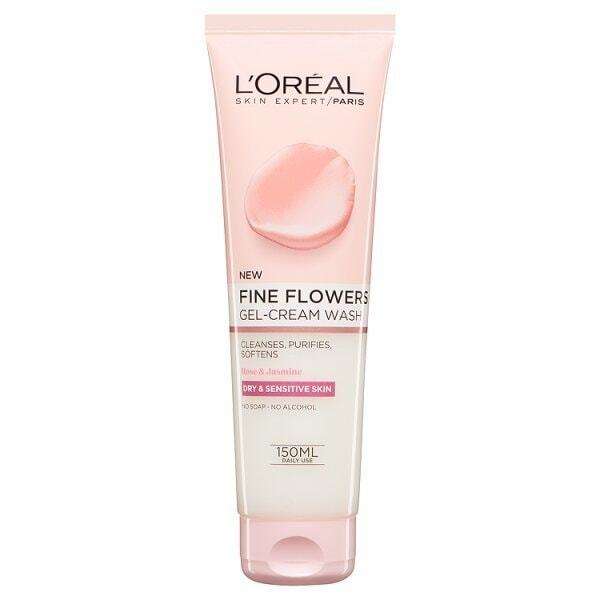 L'Oreal Paris Fine Flowers Gel-Cream Wash Sensitive 150ml £2.66 with free click & collect for beauty card holders @ Superdrug