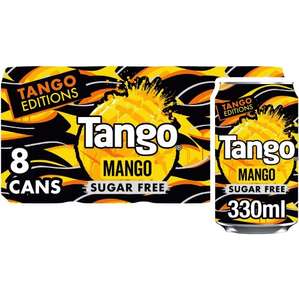 Tango Mango Sugar Free Soft Drink 8 x 330ml (clubcard price)