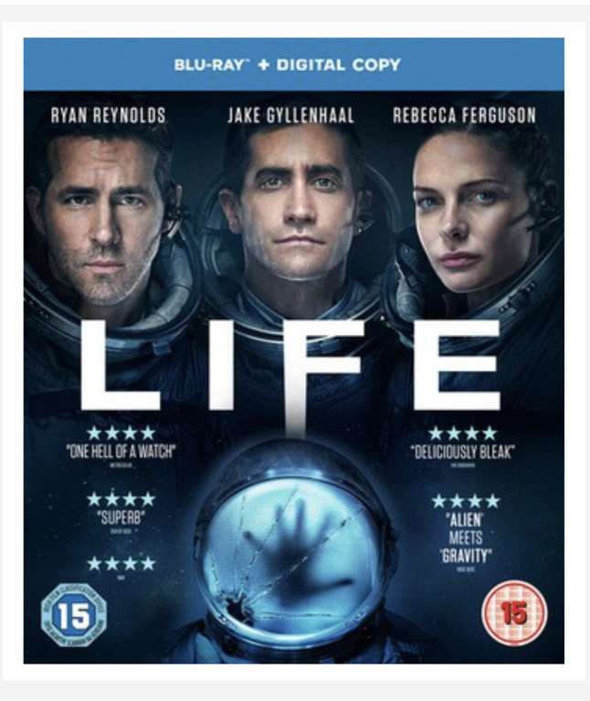 Life Blu-ray : Used £2.89 @ Music Magpie