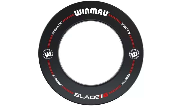 Winmau Blade 6 Professional Dartboard Surround and Darts Set (Free C&C)