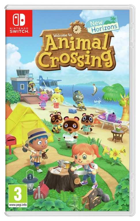 Animal Crossing: New Horizons Nintendo Switch Video Game - Very Good (UK Mainland) - Sold by Argos