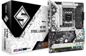 ASRock X670E Steel Legend ATX Motherboard for AMD AM5 CPUs - £292.50 With Code @ CCL Computers / eBay (UK Mainland)