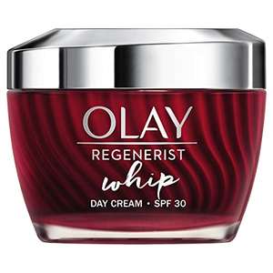 Olay Whip SPF Face Moisturiser, Regenerist SPF30 Face Cream For Women £15.70 Dispatches from Amazon Sold by VERACITY ONLINE