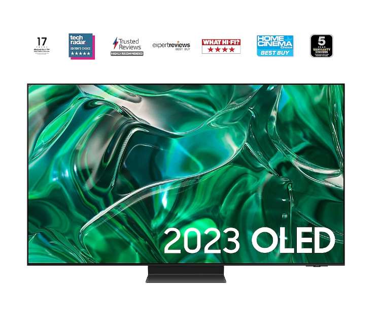 2023 77" S95C OLED 4K HDR Smart TV - Samsung EPP