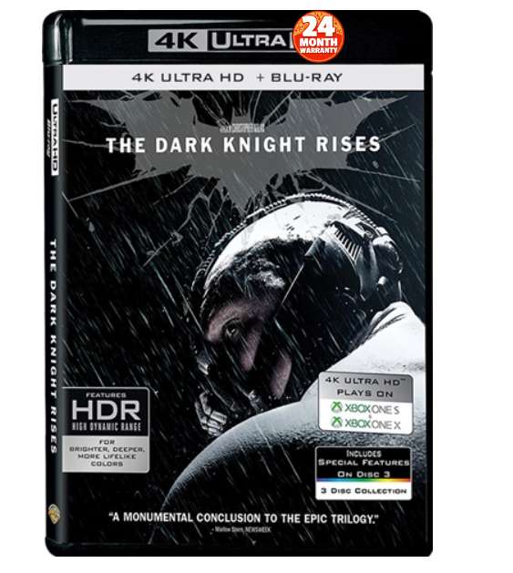 Dark Knight Rises 4k UHD used £4 CEX (Free Click & Collect)