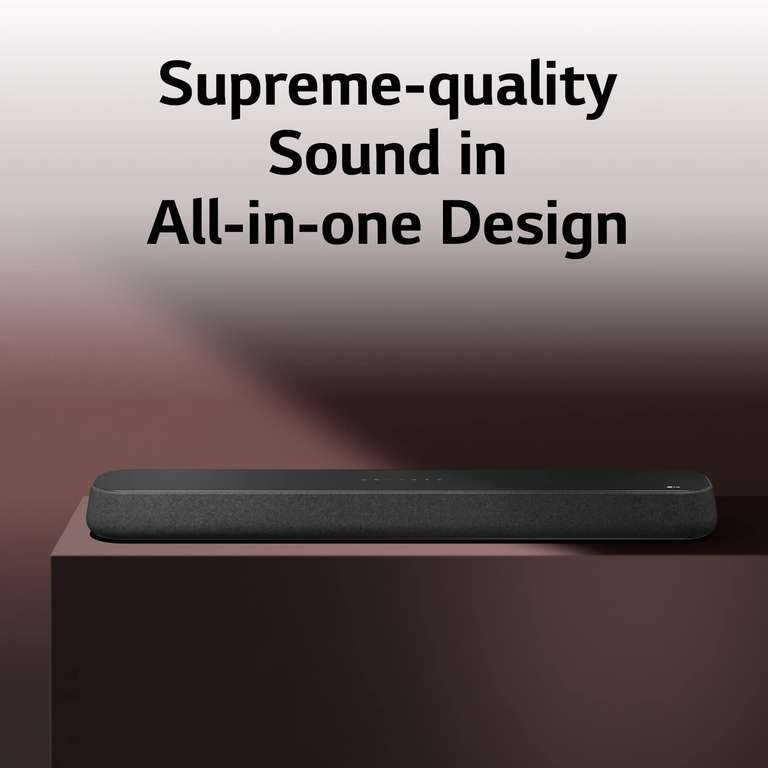 LG Eclair SE6S 3.0 ch All-in-One Design Sound Bar with Dolby Atmos - sold and dispatched by Richer Sounds