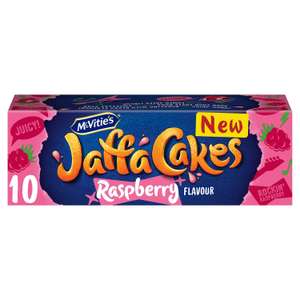 McVitie's Jaffa Cakes Original Biscuits Raspberry Flavour Cakes x10 110g Nectar Price