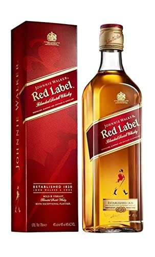 Johnnie Walker Red Label Blended Scotch Whisky - 1L £18 @ Amazon