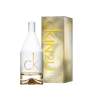 Calvin Klein CKIN2U For Her Eau de Toilette 100ml (with voucher) £16.95 S&S - £14.96 Max S&S / £21.60 150ml £20.45 S&S - £18.45 Max S&S