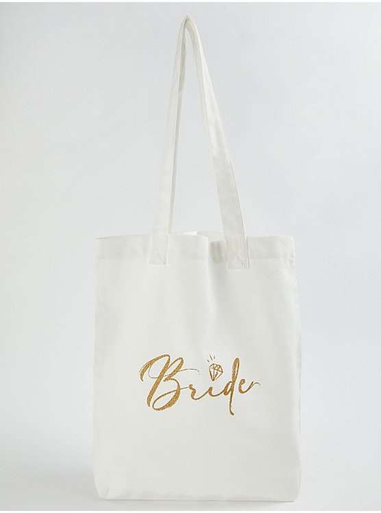 Affordable White Bride Canvas Tote Bag at George (Asda) - Only £1.50 ...