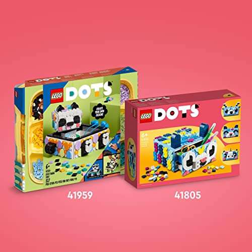 LEGO 41805 DOTS Creative Animal Drawer Toy Mosaic Kit £15 (Apply voucher) @ Amazon