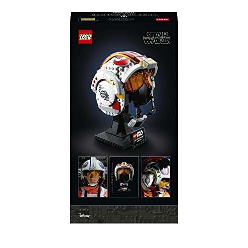 LEGO 75327 Star Wars Luke Skywalker Red 5 Helmet Set, Buildable Collection Display Model - £42.68 @ Amazon