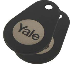 YALE Connected Key Tag - Twin Pack - £3.97 Free Collection @ Currys